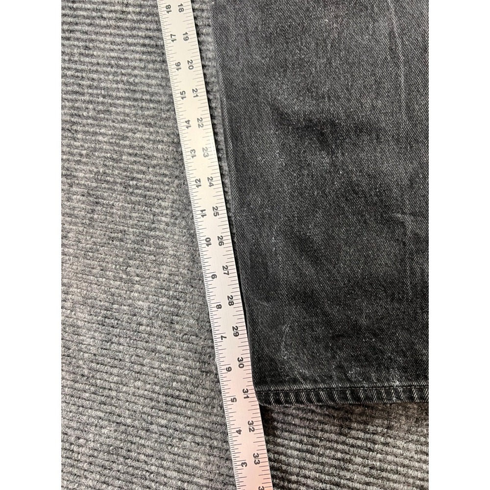 Levi's 501 Vintage 1996 Jeans Mens 36x32 Black Button Fly Made in USA - Picture 5 of 14